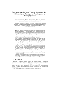 Learning One-Variable Pattern Languages Very Efficiently on