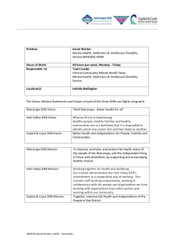 Key Accountabilities chscshbcvdsvdv Position: Social Worker Mental