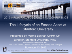 2013 NPMA Fall Conference