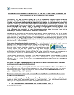 ACA Marketplace Notice 2017