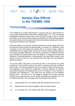Technical Notes: Size Effects on Time Of Flight