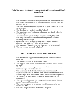 Early Warming: Crisis and Response in the Climate