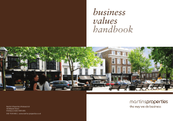 business values handbook