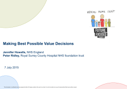 Decision Effectiveness Training Handbook