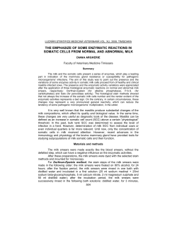 the emphasize of some enzymatic reactions in somatic cells from