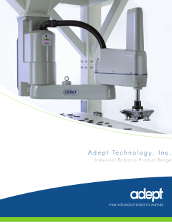 Brochure - Adept Technology, Inc.