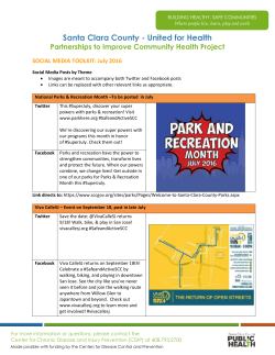 July Social Media Toolkit - Age Friendly Silicon Valley