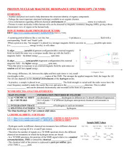 proton nmr