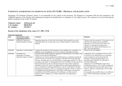 Final RCOM as provided by DE-CA