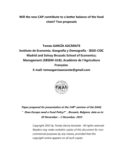 We have tried to make the transfer of your paper to AgEcon Search