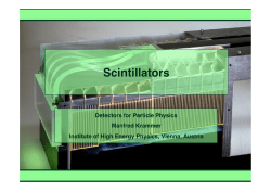 Scintillators