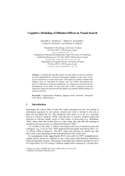 Cognitive modeling of dilution effects in