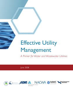 Effective Utility Management - Water Environment Federation