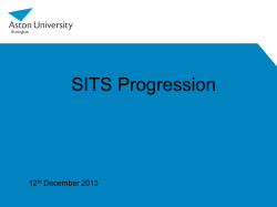 SITS Module Processing Repeat Modules