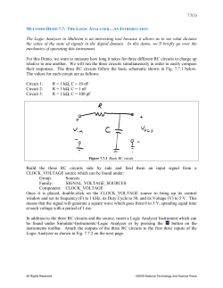 The Logic Analyzer...An Introduction