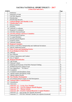 suggested amendments to