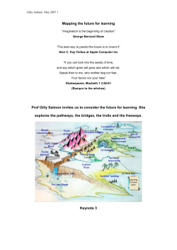 Mapping the future for learning