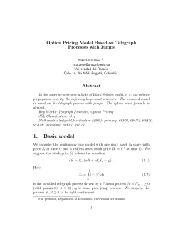 1. Basic model - Universidad del Rosario