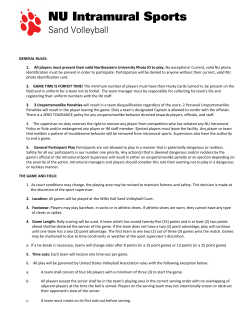 NU Intramural Sports - Northeastern University