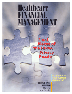 hospitals require new revenue-cycle processes that focus on the
