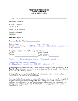 pzk civic center complex rental contract city of robertsdale