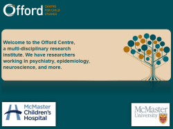 ontario child health study sequel