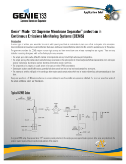 Genie&reg; Model 133 Supreme Membrane Separator&trade; protection in
