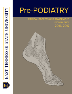 Pre-PODIATRY