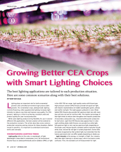 PDF: Growing Better CEA Crops with Smart Lighting Choices
