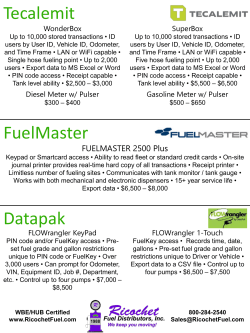 Learn more about the Ricochet Fuel Management System.