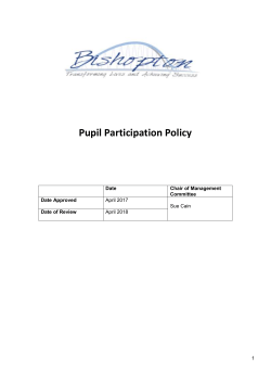 Pupil Participation
