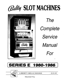 ~ SLOT MACHINES