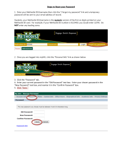 3. Click the &ldquo;Password&rdquo; tab. 4. Enter your current password in the