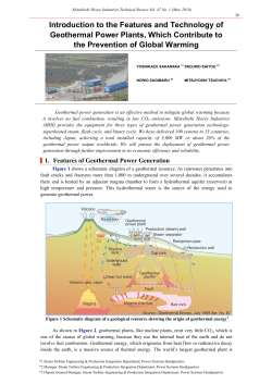 Introduction of Feature and Technology of Geothermal Power Plant