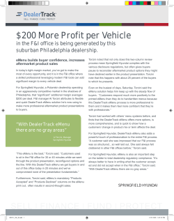 200 More Profit per Vehicle