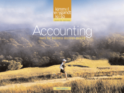 Financial Accounting and Accounting Standards