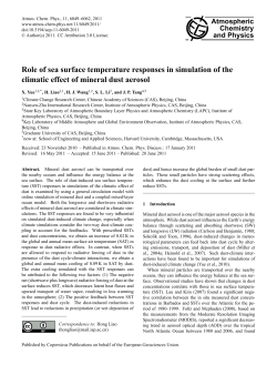 Role of sea surface temperature responses in simulation of the