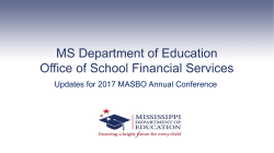 FY17 MASBO Spring Conference &ndash; February 2017