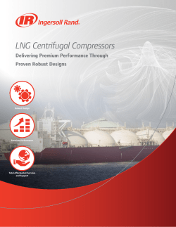 LNG Centrifugal Compressors