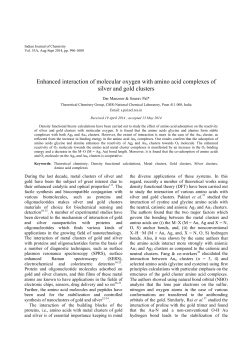 Enhanced interaction of molecular oxygen with amino acid