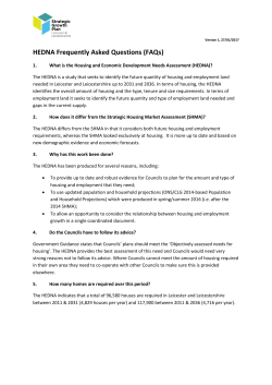 HEDNA Frequently Asked Questions (FAQs)