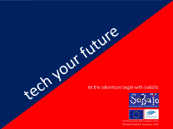 The SoBaTo concept is a individual competition and a social and