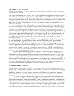 READ-Cognitive Dissonance
