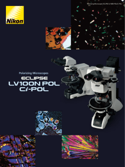 Polarizing Microscope LV100N POL/Ci-POL 2CE