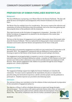 Domain Parklands Phase 1 Community