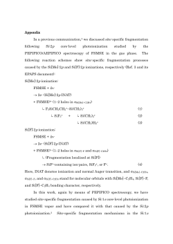 Appendix In a previous communication,3 we discussed site