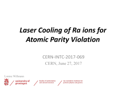 A single trapped Ra+ Ion to measure Atomic Parity