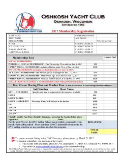 2017 Membership Registration