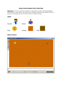 Journey Project Summary Part I