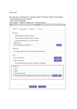 The stylesheet file should have &ldquo;.qss&rdquo; extension.
